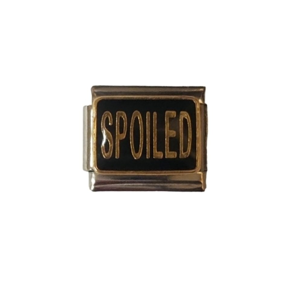 Charmlink Words Spoiled  DIY Personalized Composable Italian‎ Charm Bracelet